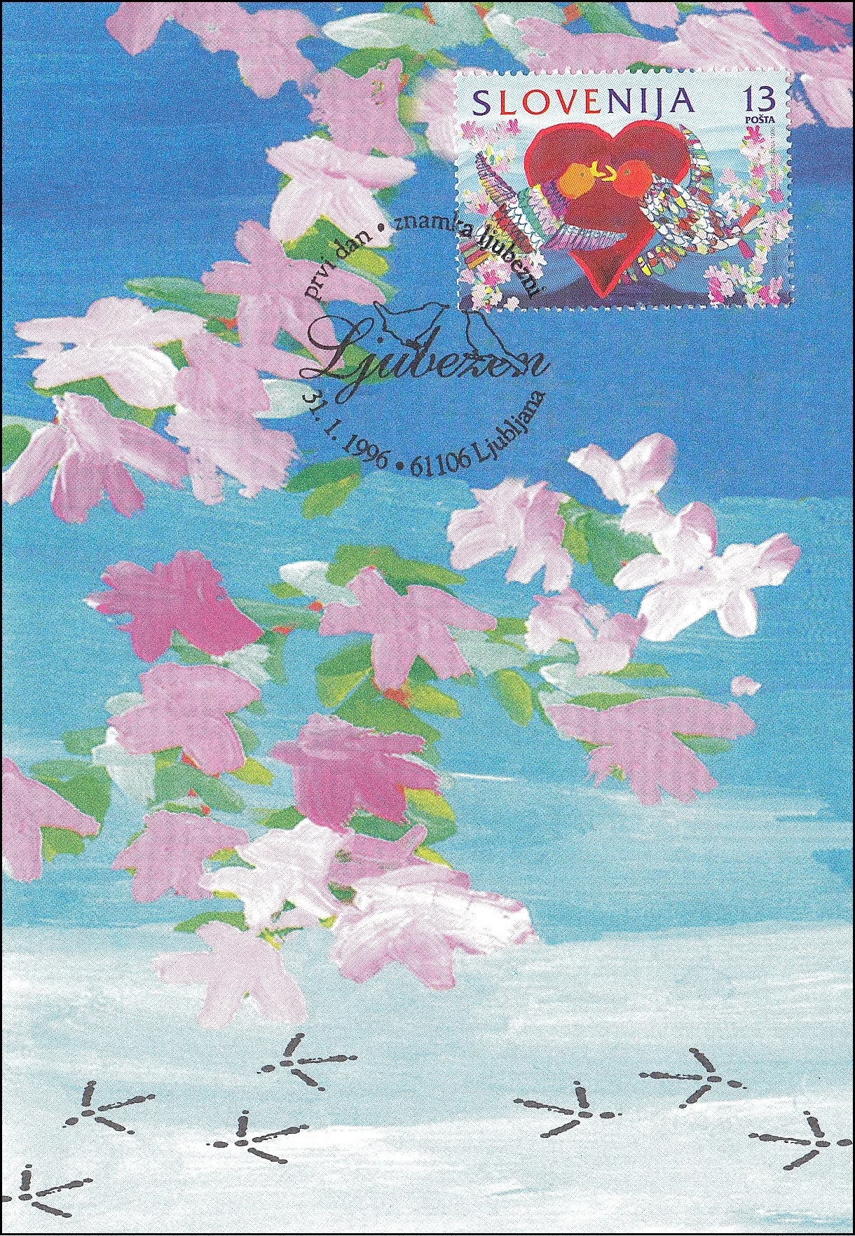 ZNAMKA LJUBEZNI 1996